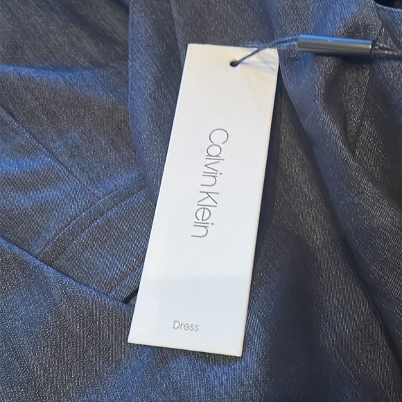 NWT Calvin Klein Open Back Wrap Jumpsuit Sz.4 - Picture 9 of 10